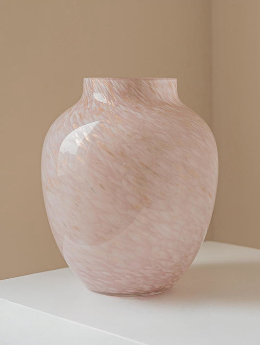 Foggy Handcrafted Glass Vase