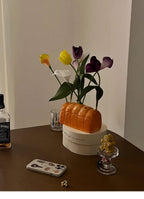 Bread Shaped Flower Vase