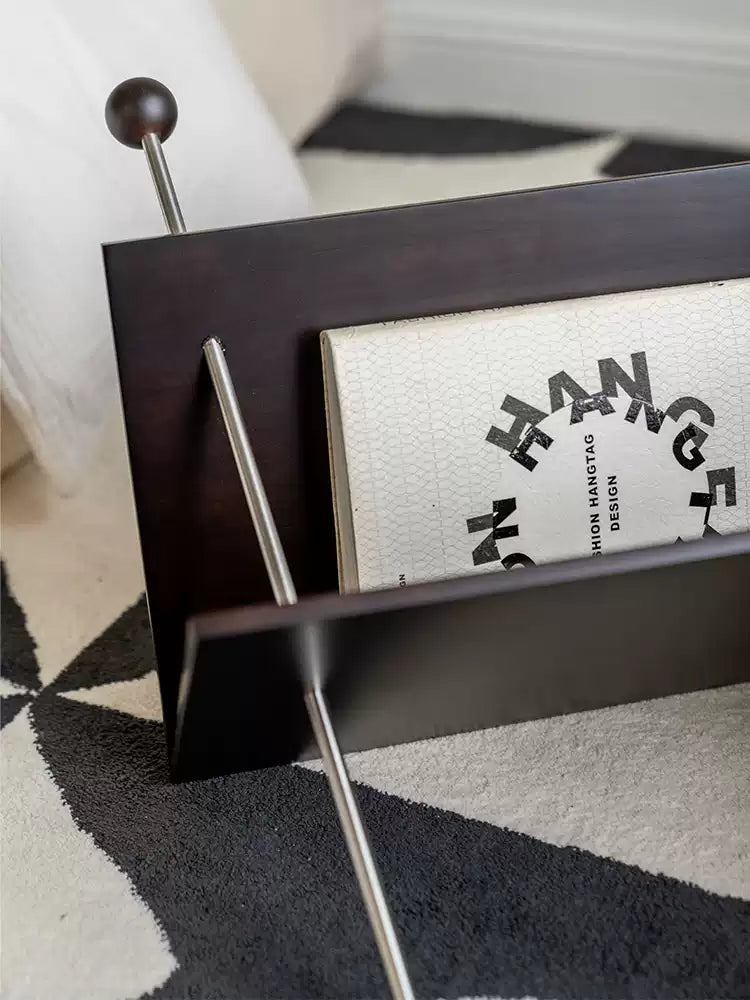 V-Shaped Modern Magazine Rack