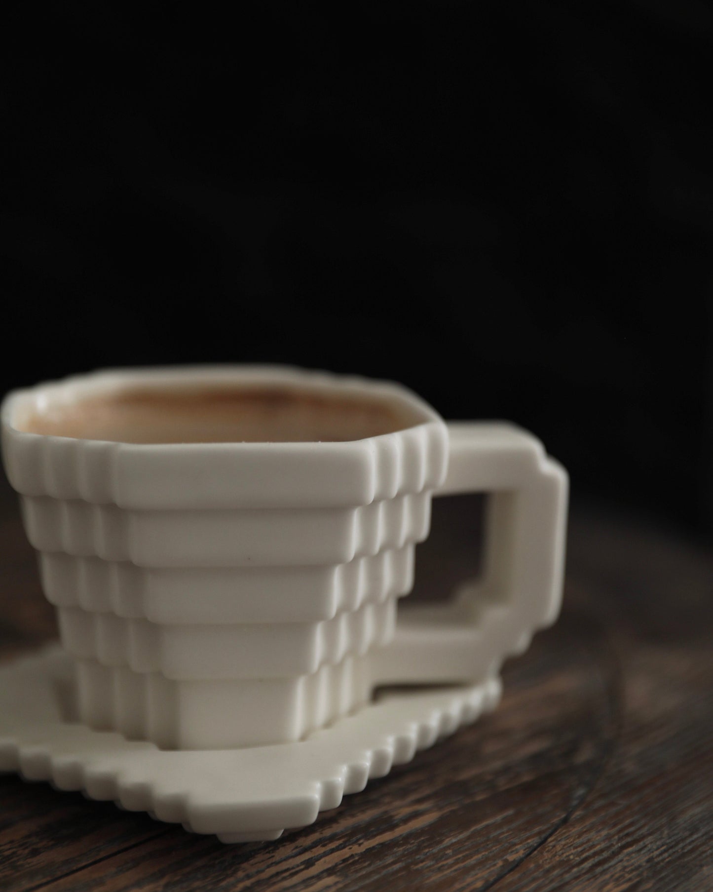 Pixel Stack Ceramic Cup Set