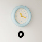 Baby Blue Wall Clock