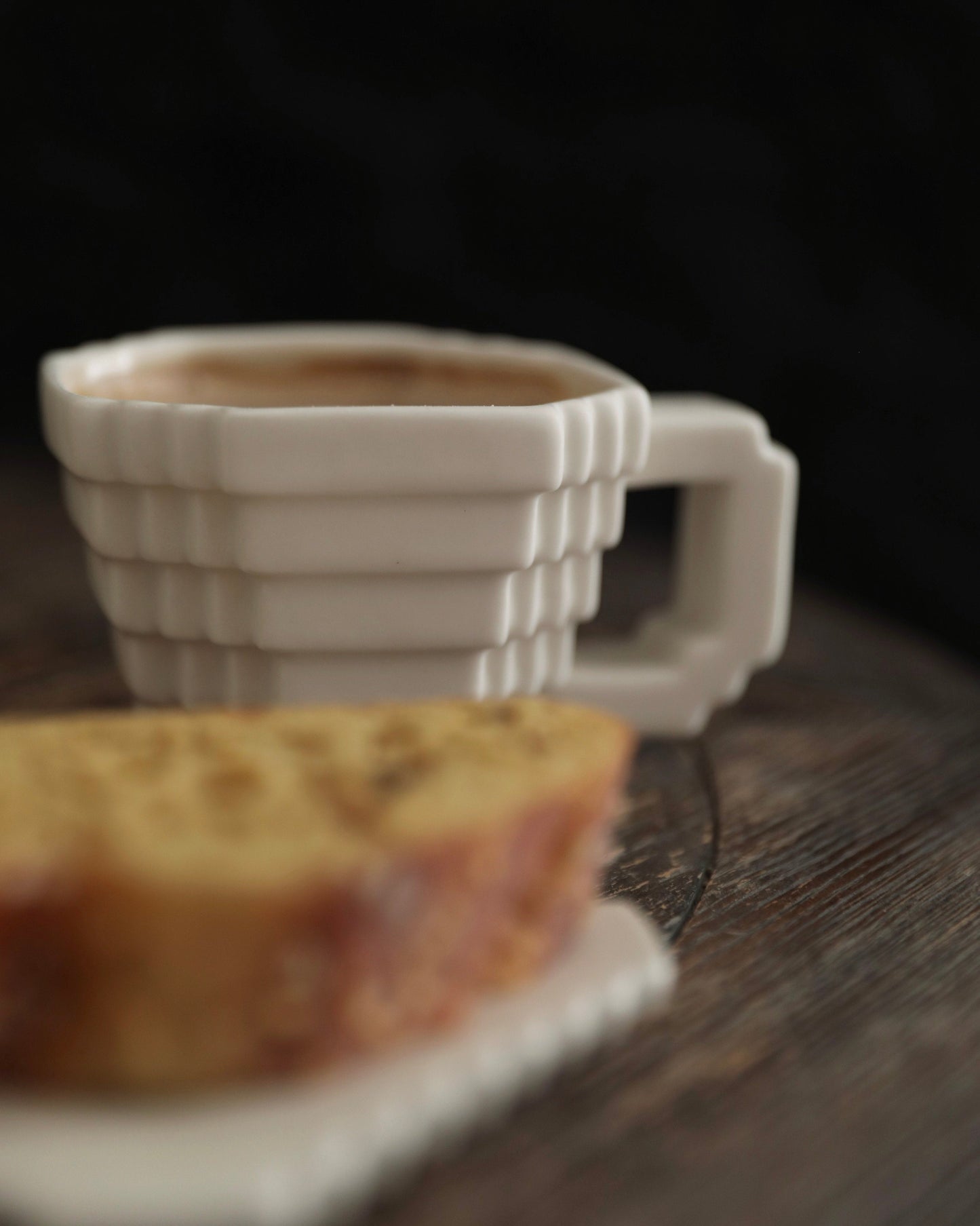 Pixel Stack Ceramic Cup Set
