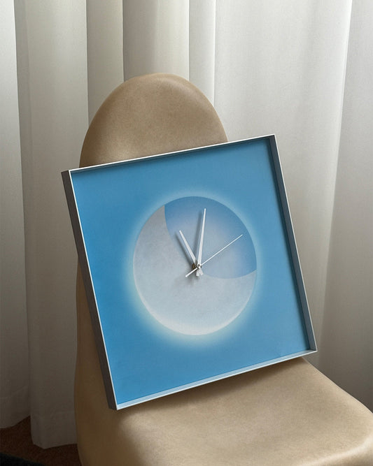 Luna Phase Art Clock