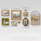 Elegant Vintage 8-Piece Art