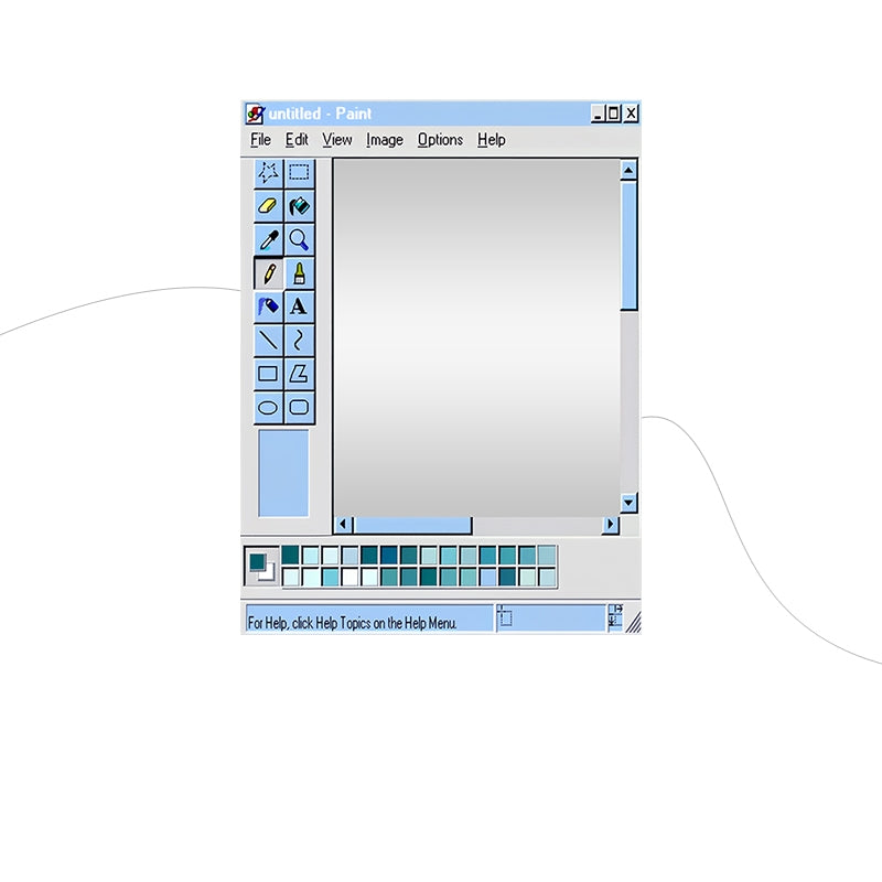 Retro Pixel Style Mirror
