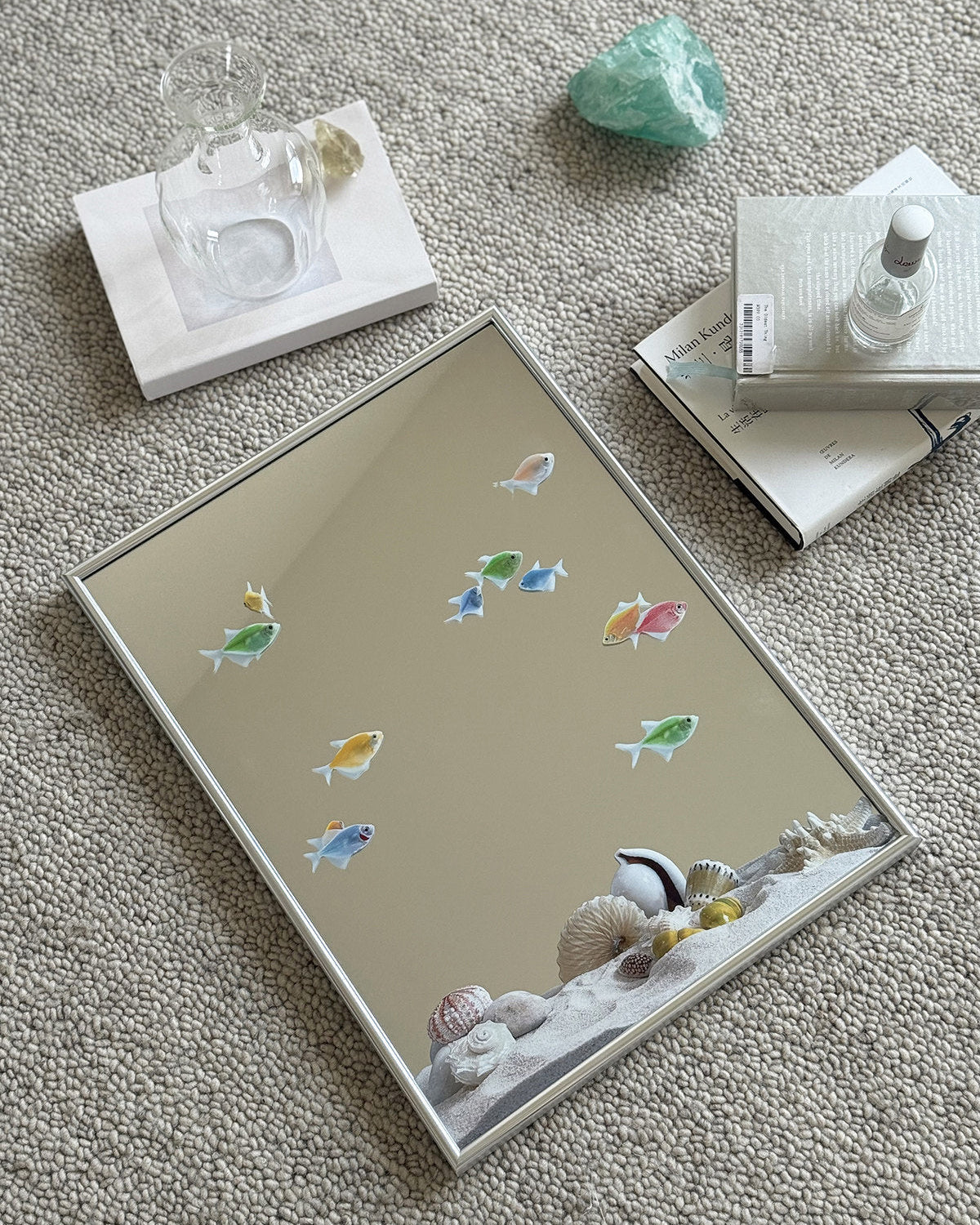 Ocean Fish Mirror Wall Art