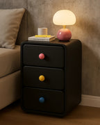 Playful Bedside Narrow Cabinet