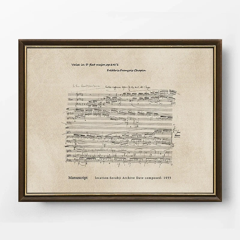 Vintage Musical Wall Art