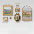 Elegant Vintage 8-Piece Art