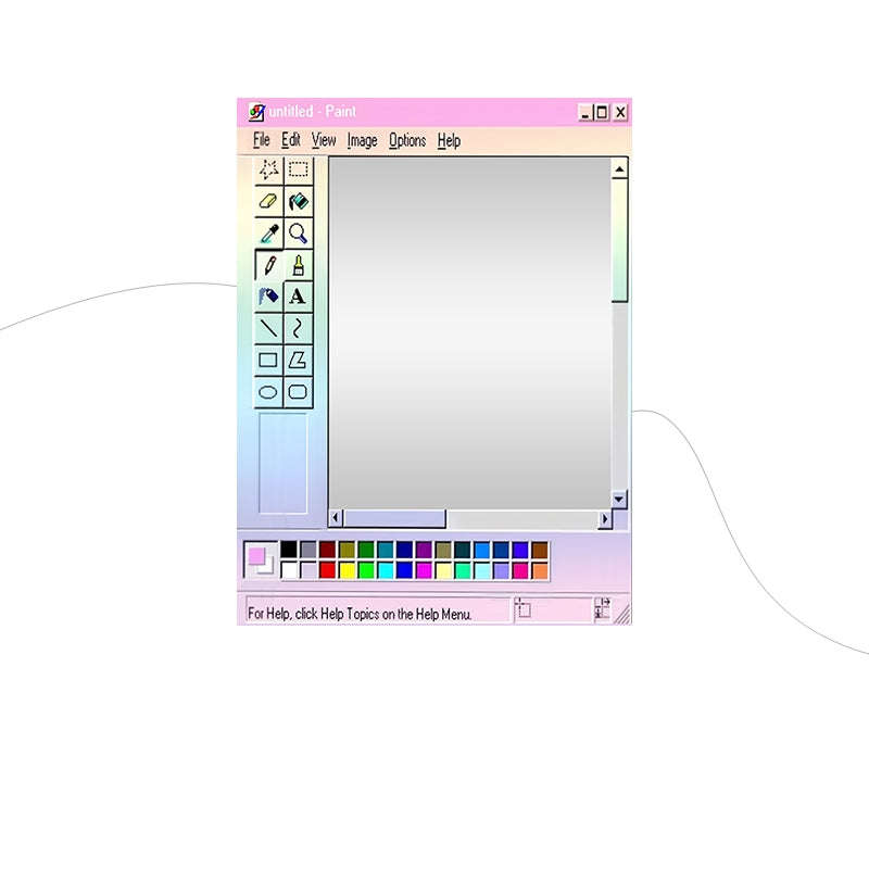 Retro Pixel Style Mirror