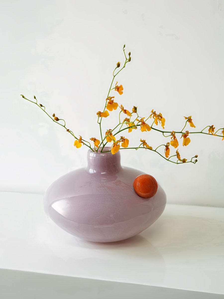 Jelly Bean Turnip Vase - Whimsical Dopamine Table Setting Centrepiece