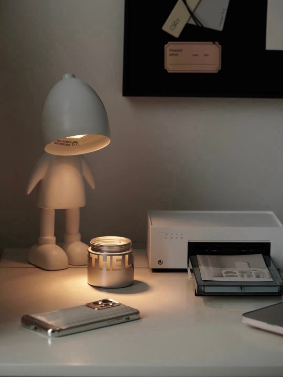 Lil Robot Electric Candle Warmer Lamp for Large Candles
