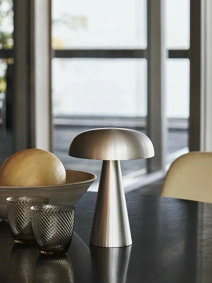 Modern Mushroom Dimmable Portable Led Table Lamp - Como SC53
