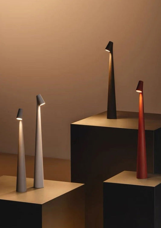 Nordic Portable Table Beside Lamp, Modern Dimmable LED Nursery Light