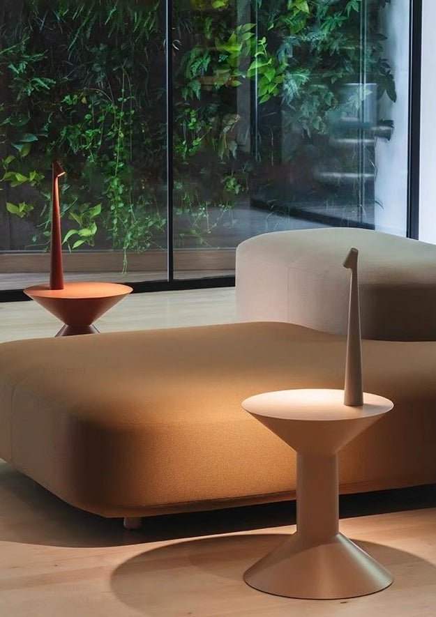 Nordic Portable Table Beside Lamp, Modern Dimmable LED Nursery Light